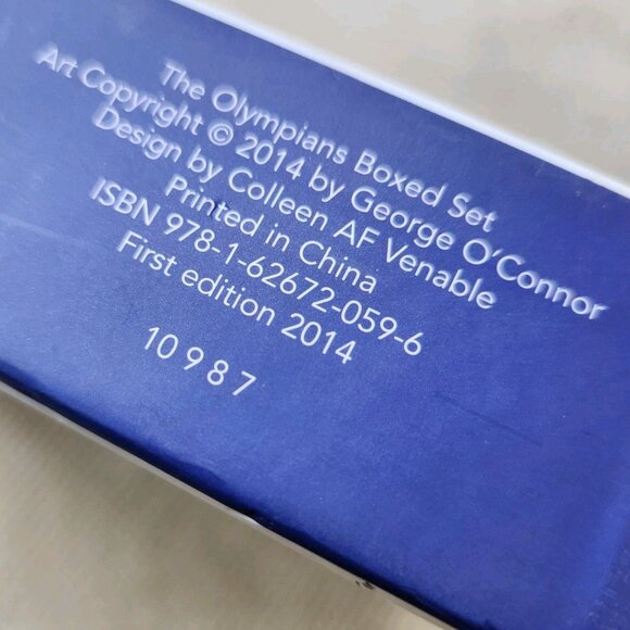 George O' Connor Olympians Volumes 1 2 3 4 5 6 Graphic Novel Book Box Set 2014 - Picture 3 of 5